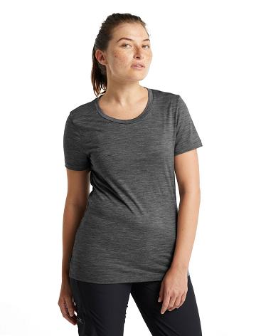 Icebreaker Merino Tech Lite II Lyhyt Sleeve Naisten T Paidat Harmaat | FI 1579VRWD